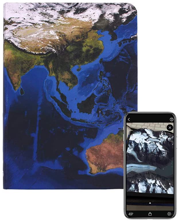 Astroreality Puzzles Earth AR notebook - Perfect Space Gift