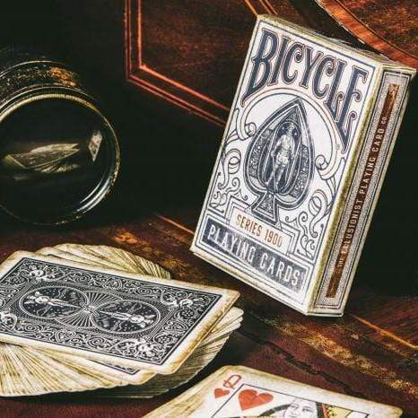Ellusionist Playing Cards Bicycle Marked 1900 Playing Card - Blue