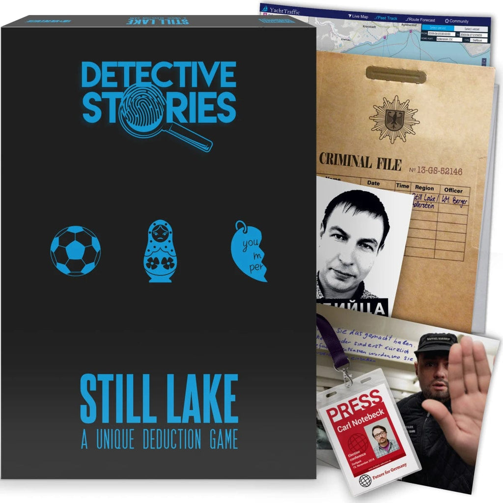 Ideventure GAMES Detective Stories Games. Case 3 - Still Lake