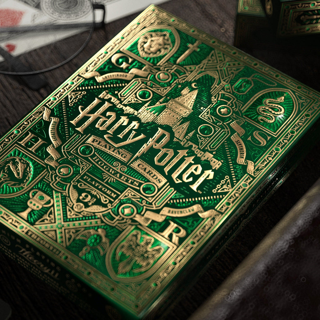 Theory11 Playing Cards GREEN Harry Potter Playing Cards by Theory11