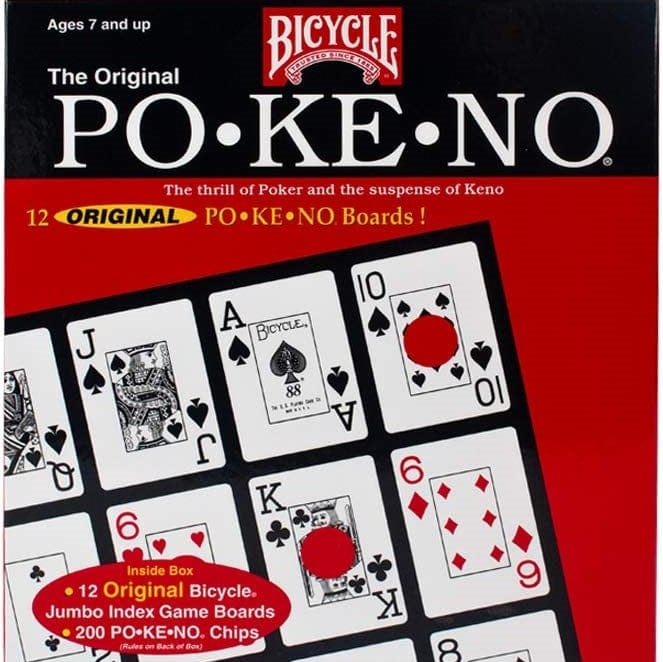 US Playing Card Company Bicycle Pokeno Board Game - Original