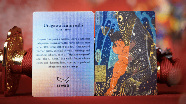 52 MUSÉE Playing Cards Kuniyoshi Standard Edition