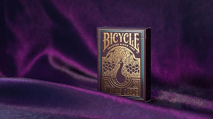 Bicycle Playing Cards Bicycle Purple Peacock Playing Cards