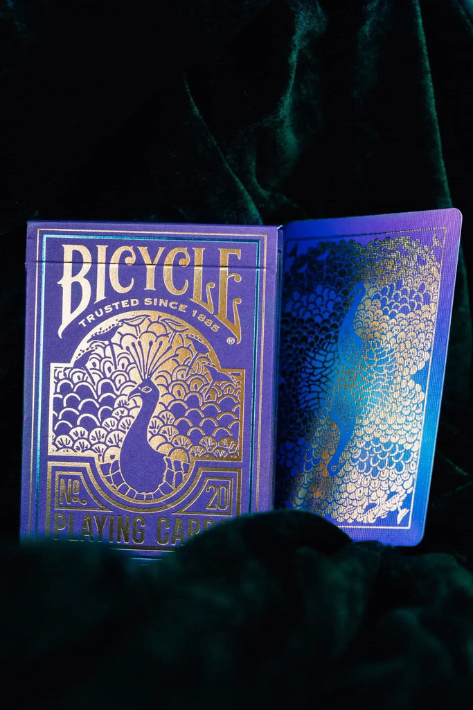 Bicycle Playing Cards Bicycle Purple Peacock Playing Cards