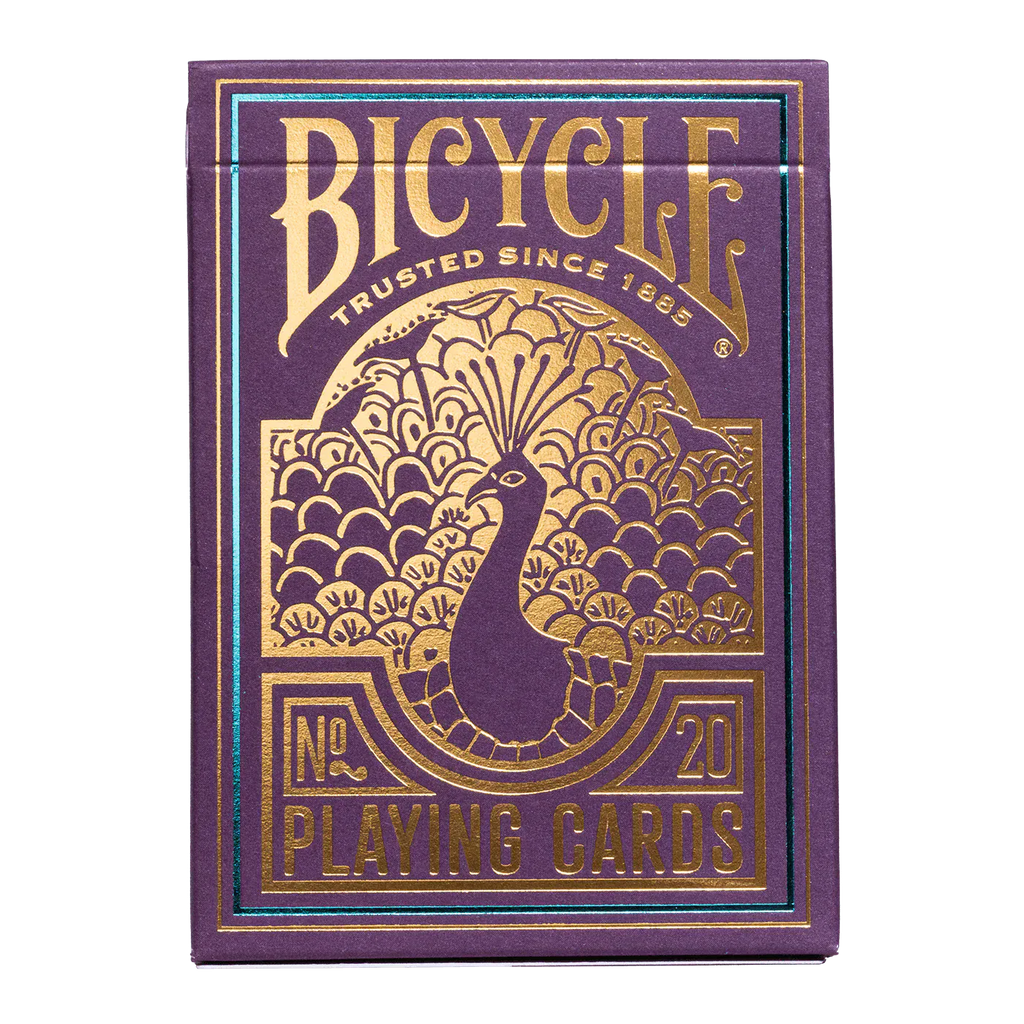 Bicycle Playing Cards Bicycle Purple Peacock Playing Cards