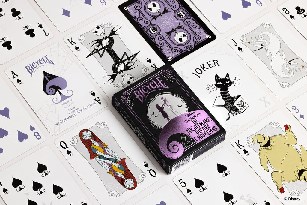 Bicycle Playing Cards Nightmare Before Christmas Inspired Playing Cards by Bicycle&nbsp;