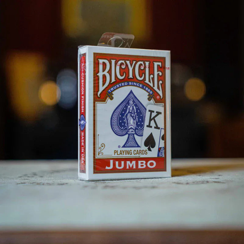 Bicycle Jumbo Index 88 Playing Cards Red or Blue – New2Play Bicycle Jumbo Index 88 Playing Cards Red or Blue – New2Play