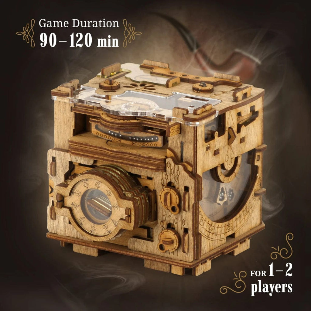 Idventure Escape Room Puzzle Box Cluebox - Escape room in a box. Sherlock's Camera