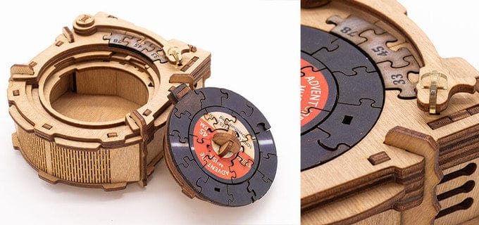 Idventure Escape Room Puzzle Box Record Player Puzzle Box