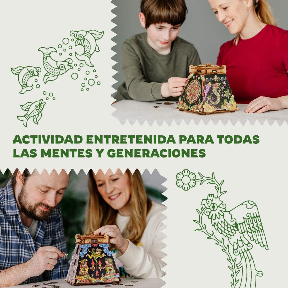 Idventure Jigsaw Puzzle Cluepuzzle expansion - Aztec Realms