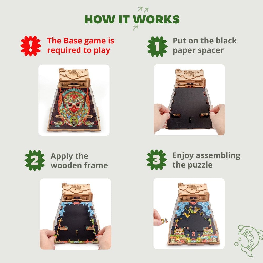 Idventure Jigsaw Puzzle Cluepuzzle expansion - Aztec Realms