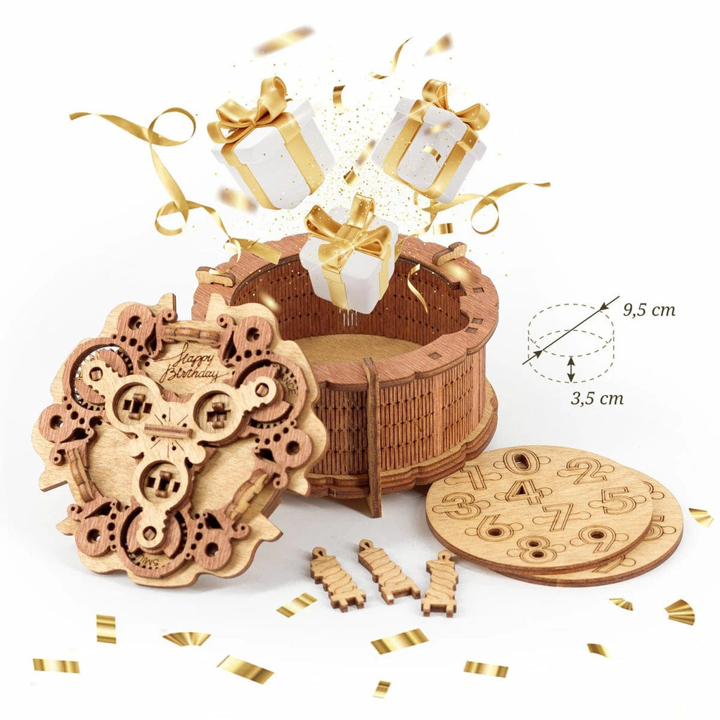 Idventure Puzzle Box Birthday Cake Gift Puzzle Box