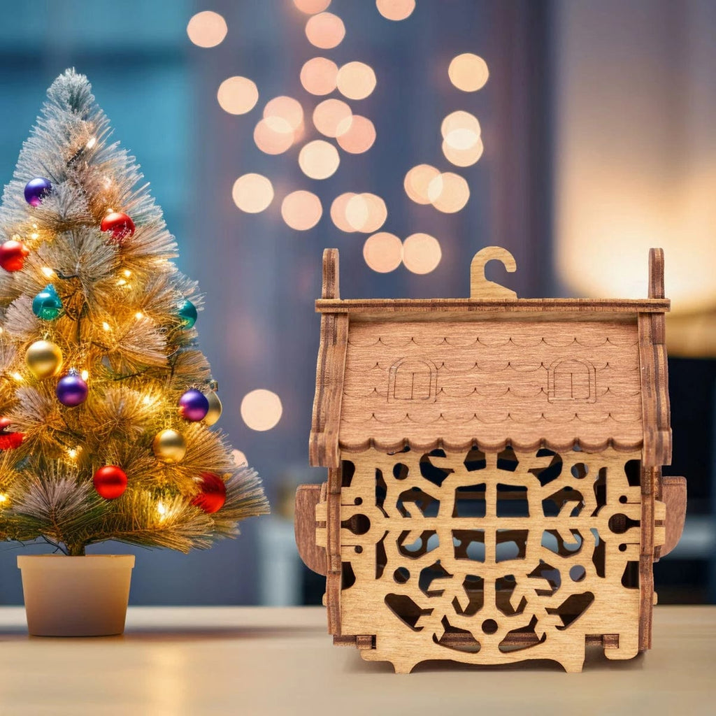 Idventure Puzzle Box Happy New Year - Puzzle Box Wooden Kit