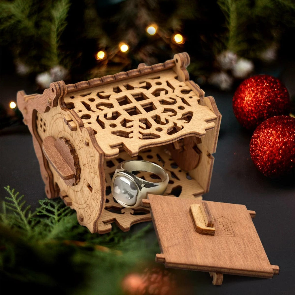 Idventure Puzzle Box Happy New Year - Puzzle Box Wooden Kit