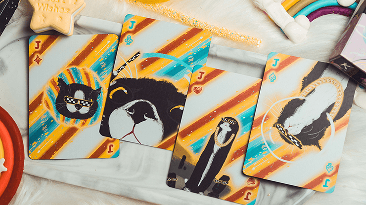 Murphy's Magic Collector Playing Cards (Rare) Space Cat V2 Collector's Box Set