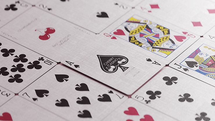 Murphy's Magic Playing Cards Cherry Casino - Flamingo Quartz Pink