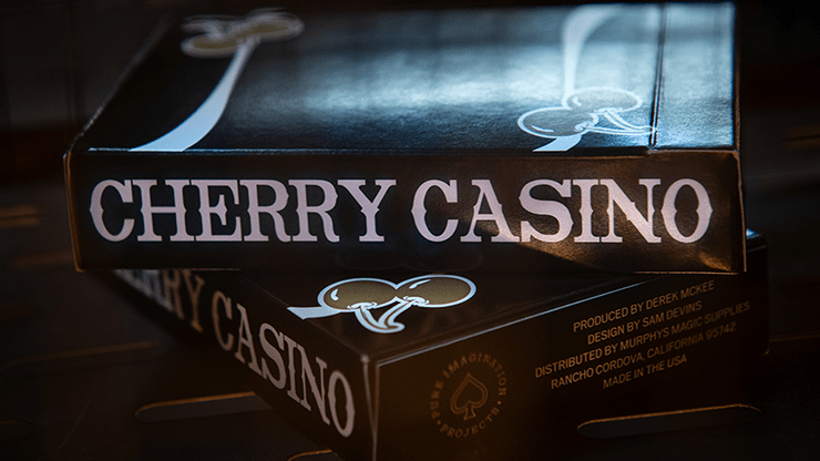Murphy's Magic Playing Cards Cherry Casino - Monte Carlo Black and Gold