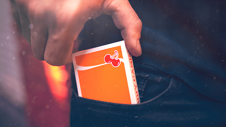 Murphy's Magic Playing Cards Cherry Casino - Summerlin Sunset Orange