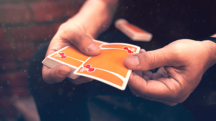 Murphy's Magic Playing Cards Cherry Casino - Summerlin Sunset Orange