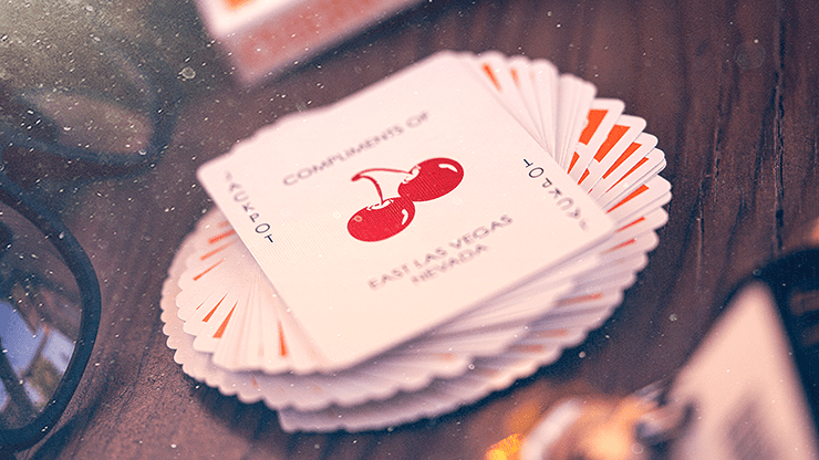 Murphy's Magic Playing Cards Cherry Casino - Summerlin Sunset Orange