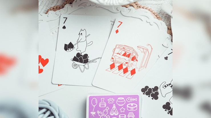 Murphy's Magic Playing Cards Diary of Kitten Playing Card