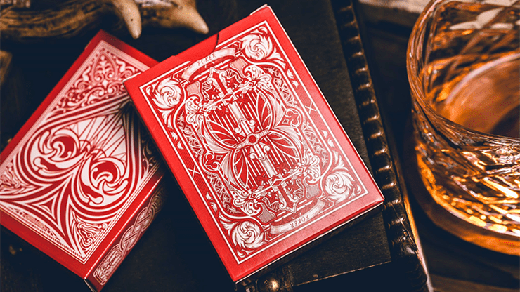 Murphy's Magic Playing Cards Red Sanctuary Playing Cards (Available in Red and Blue)