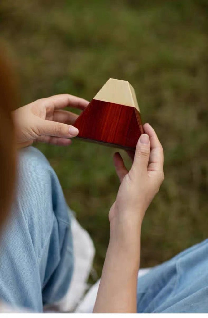 New2Play Puzzle Box Mt. Fuji 3-Step Japanese Puzzle Box