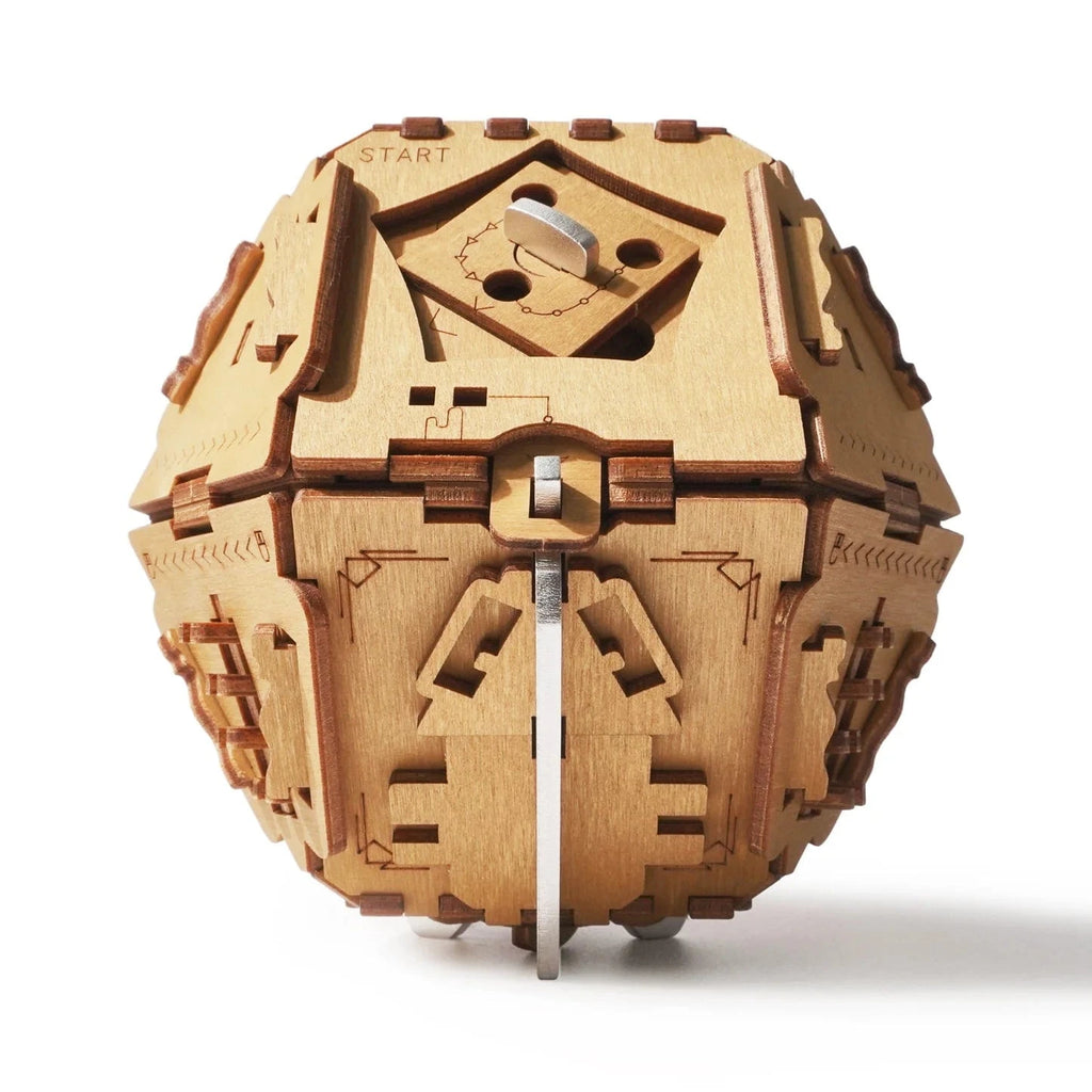 Puzzle Potato Escape Room Puzzle Box Metal Version Philosopher's Stone Box - Escape Room Puzzle Box