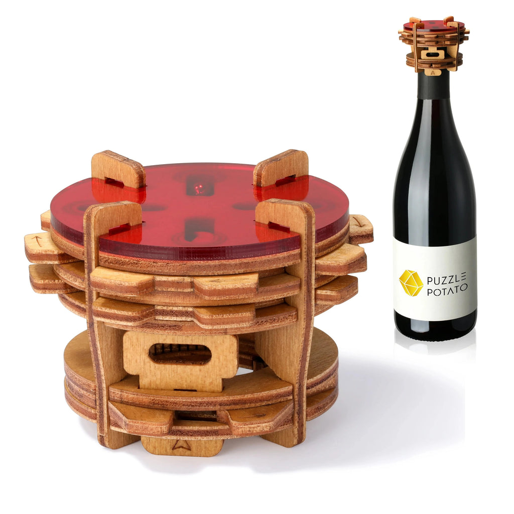 Puzzle Potato Lock Puzzle Topsy Turvy Wine Bottle Puzzle