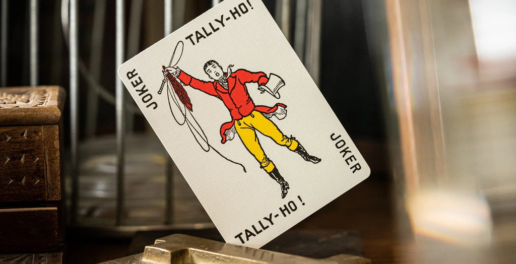 Tally-Ho Standard Playing Cards Tally-Ho Fan Back - Blue