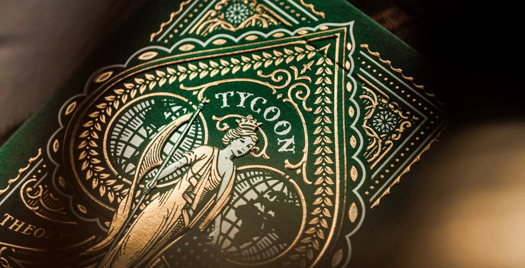 Theory11 Playing Cards Tycoon - Green