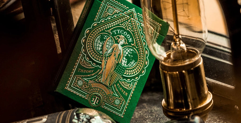 Theory11 Playing Cards Tycoon - Green