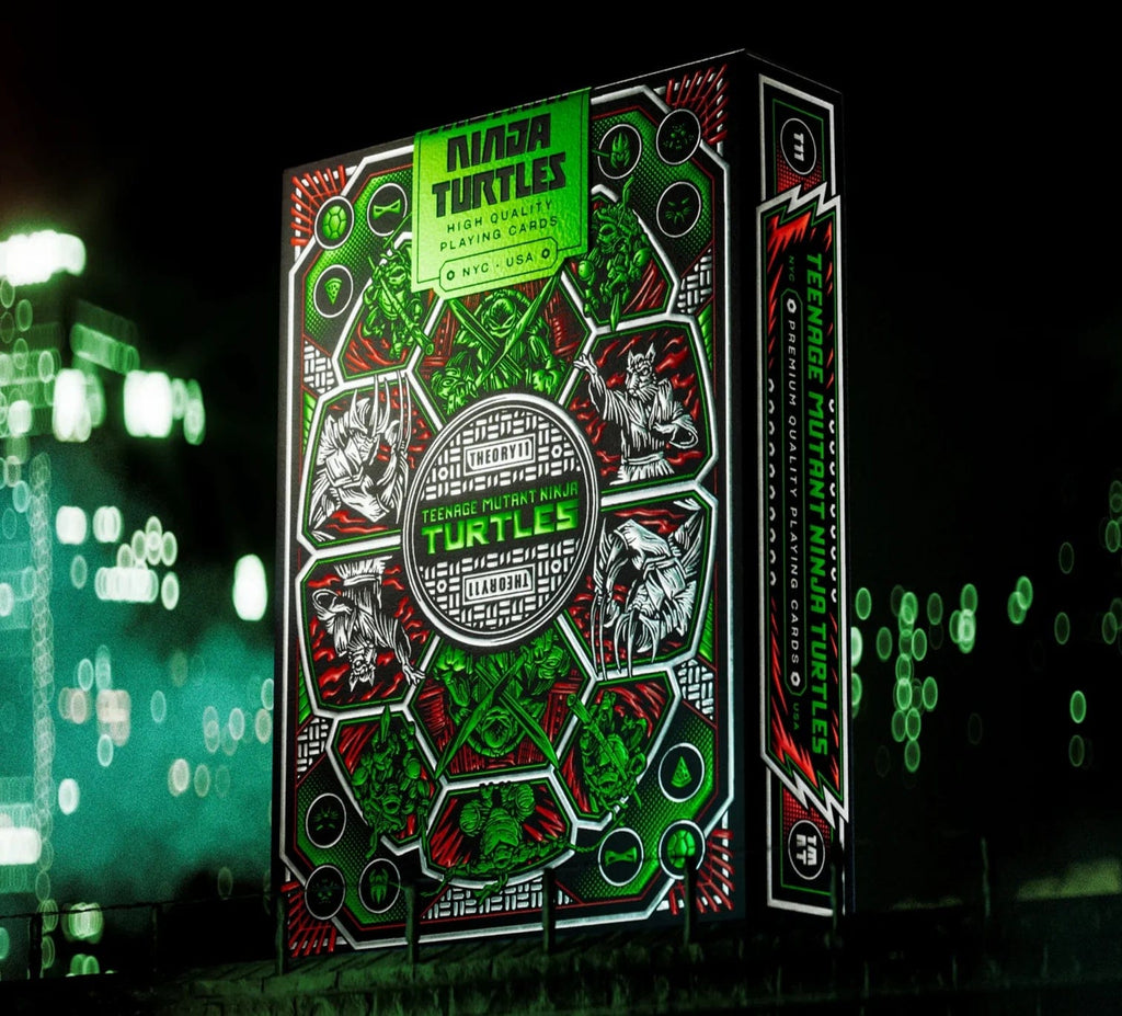 Theory11 Premium Playing Cards Teenage Mutant Ninja Turtles Playing Cards by Theory11