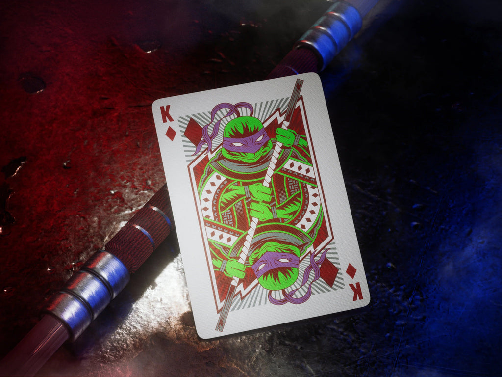 Theory11 Premium Playing Cards Teenage Mutant Ninja Turtles Playing Cards by Theory11