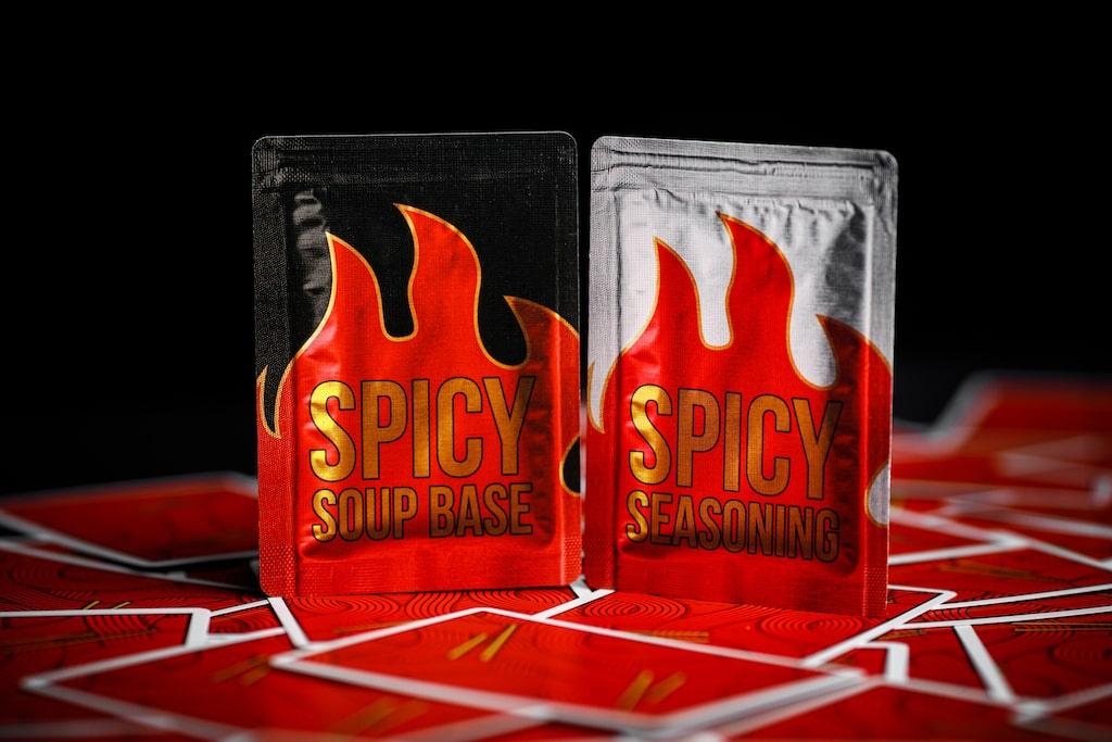 USPCC Playing Cards Instant Noodles Playing Cards - Spicy Edition