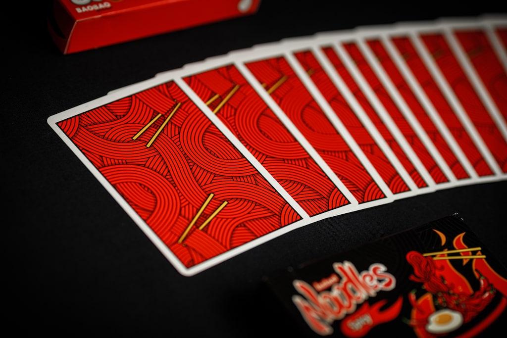 USPCC Playing Cards Instant Noodles Playing Cards - Spicy Edition