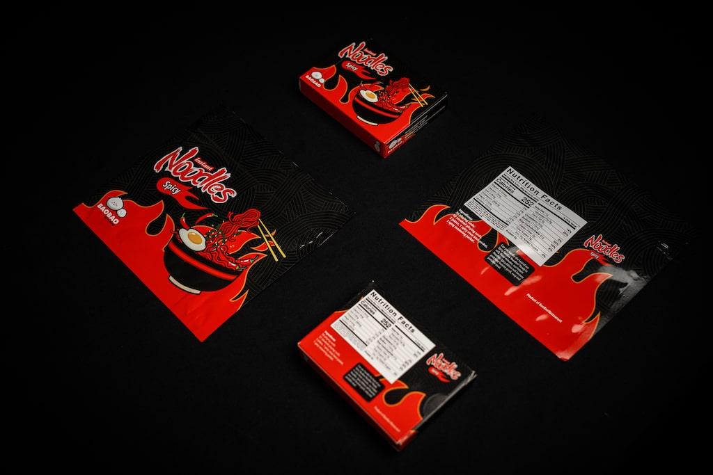 USPCC Playing Cards Instant Noodles Playing Cards - Spicy Edition