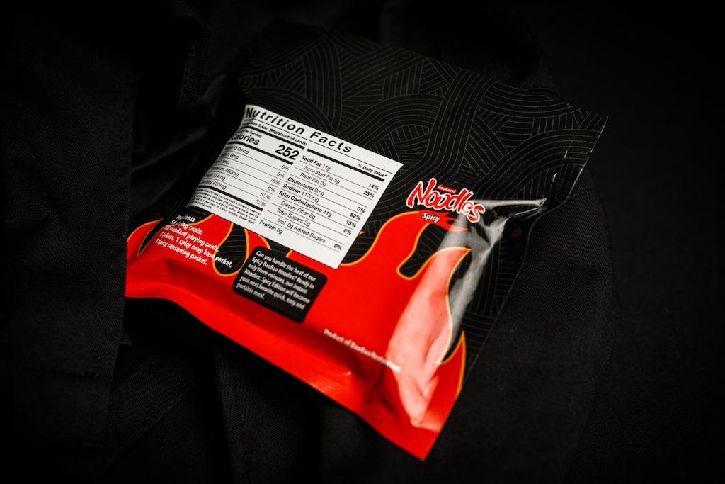 USPCC Playing Cards Instant Noodles Playing Cards - Spicy Edition