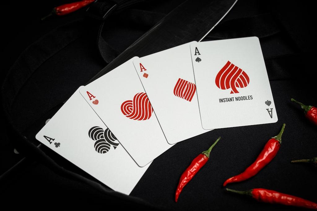USPCC Playing Cards Instant Noodles Playing Cards - Spicy Edition
