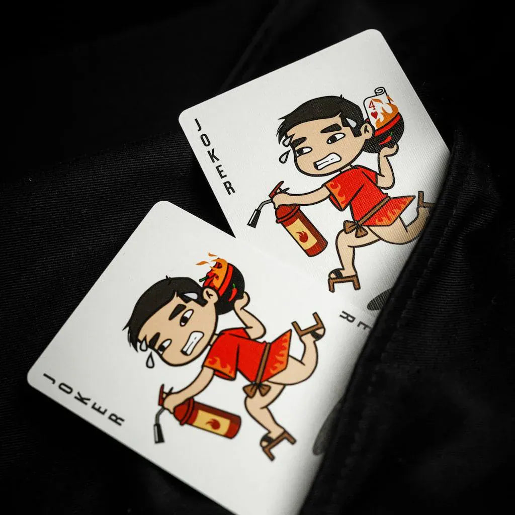 USPCC Playing Cards Instant Noodles Playing Cards - Spicy Edition