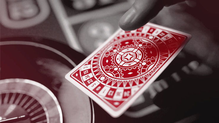 USPCC Playing Cards Roulette (Red) Playing Cards