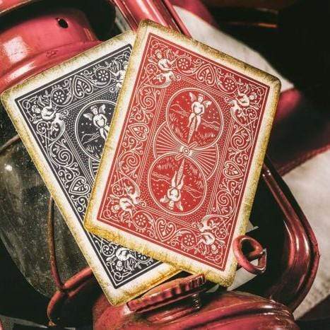 Bicycle playing cards - 1900 - Red