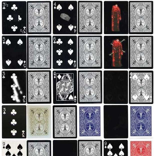 Ellusionist Playing Cards Black Tiger Gaff Deck