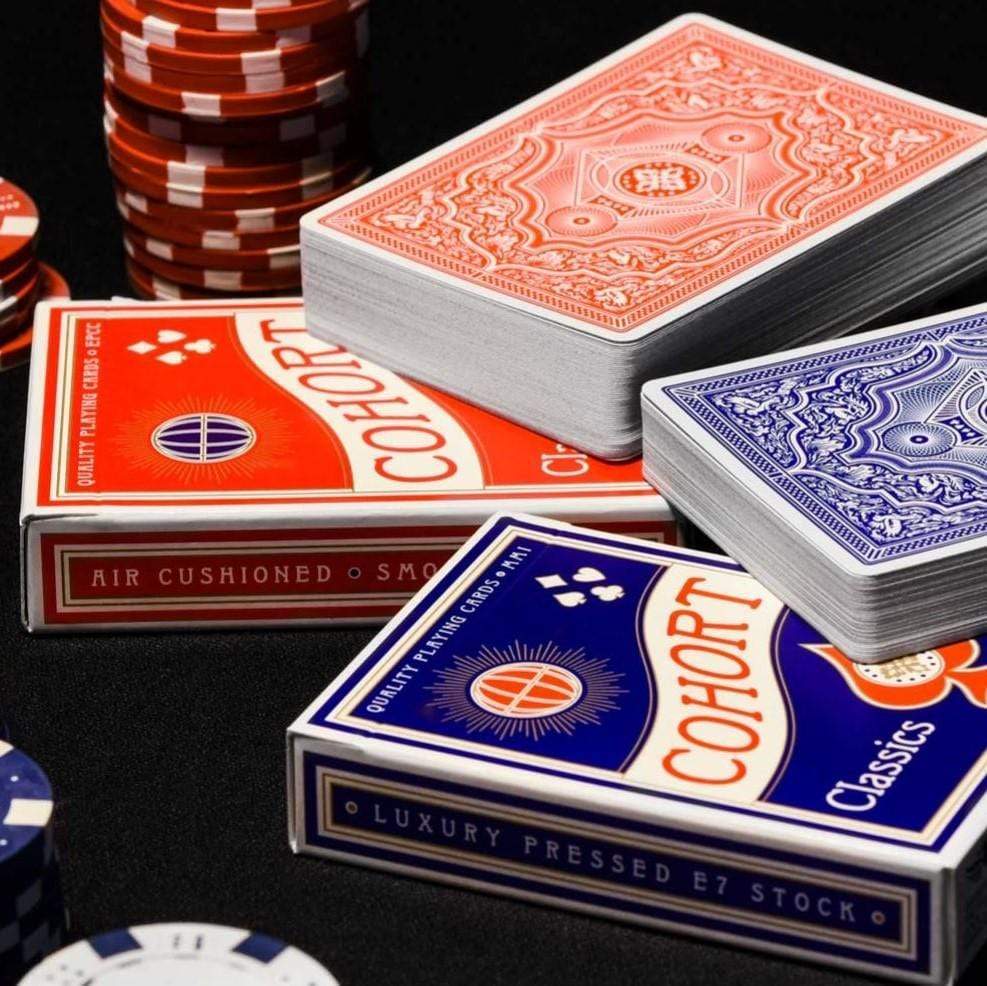Ellusionist Playing Cards Cohorts Red Playing Cards