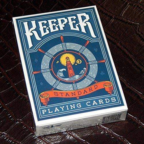 Ellusionist Playing Cards Keepers Deck USPCC Playing Card Deck of cards - Blue