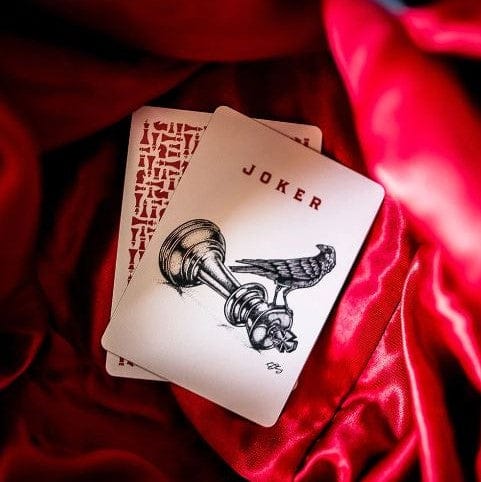 Ellusionist Playing Cards Knights Playing Cards (Red)