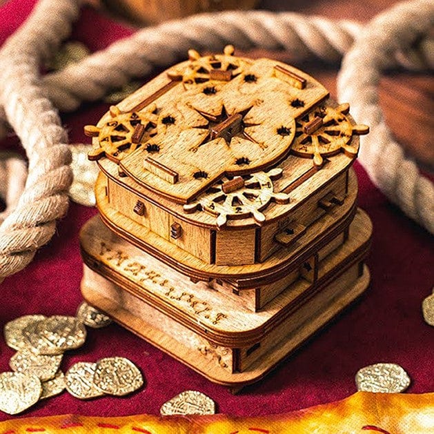 ideventure Puzzle Box Cluebox - Escape Room in a Box. Davy Jones Locker.