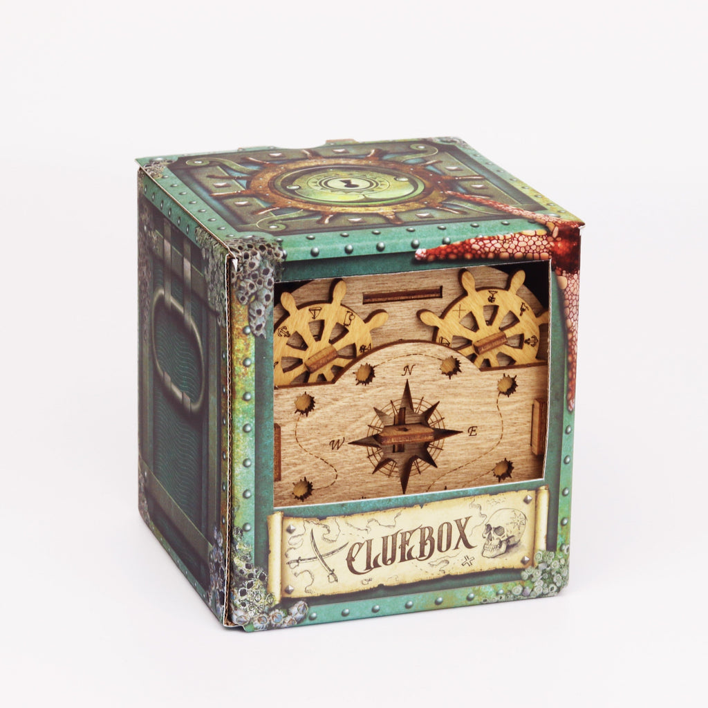 ideventure Puzzle Box Cluebox - Escape Room in a Box. Davy Jones Locker.