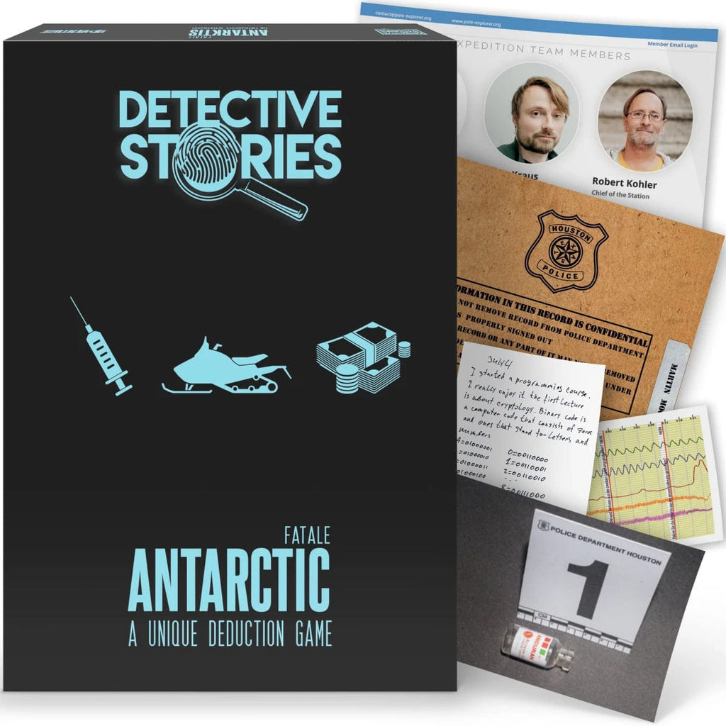 Ideventure Puzzles Detective Stories. Case 2 - Antarctic Fatale