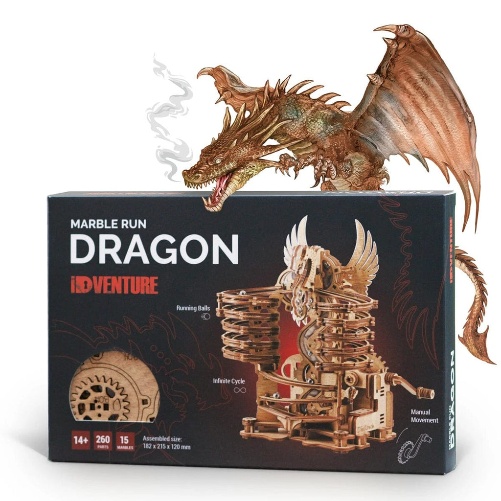 Idventure Puzzle Box New Puzzle! Marble Run Dragon 3D Puzzle